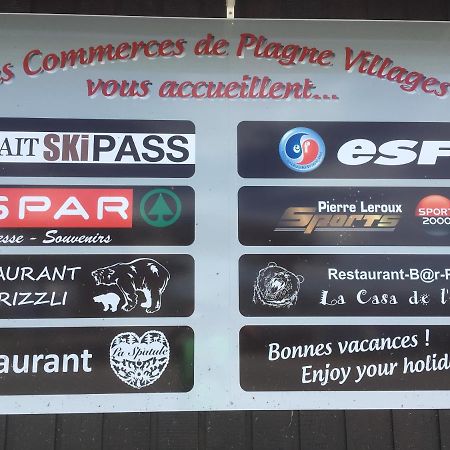Appartement 5 Pers Plagne Village ลาปลาญ ภายนอก รูปภาพ