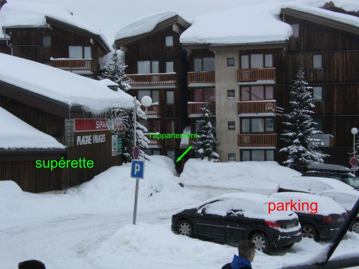 Appartement 5 Pers Plagne Village ลาปลาญ ภายนอก รูปภาพ