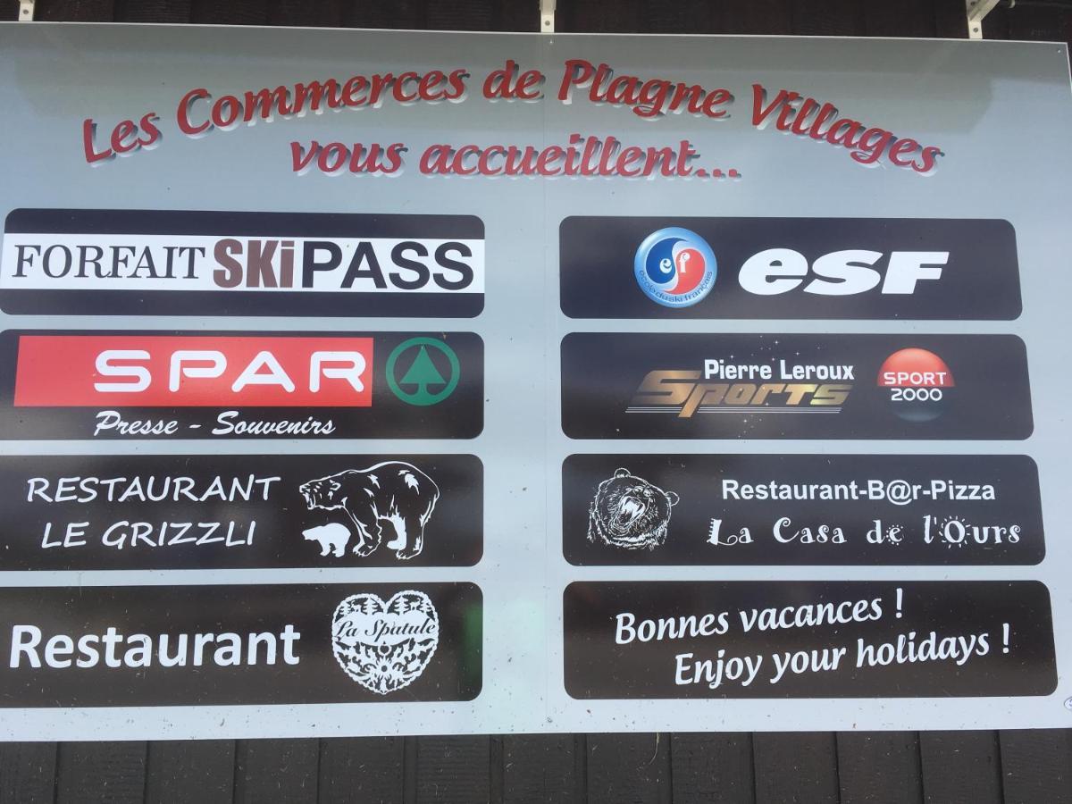 Appartement 5 Pers Plagne Village ลาปลาญ ภายนอก รูปภาพ