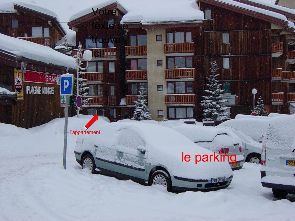 Appartement 5 Pers Plagne Village ลาปลาญ ภายนอก รูปภาพ